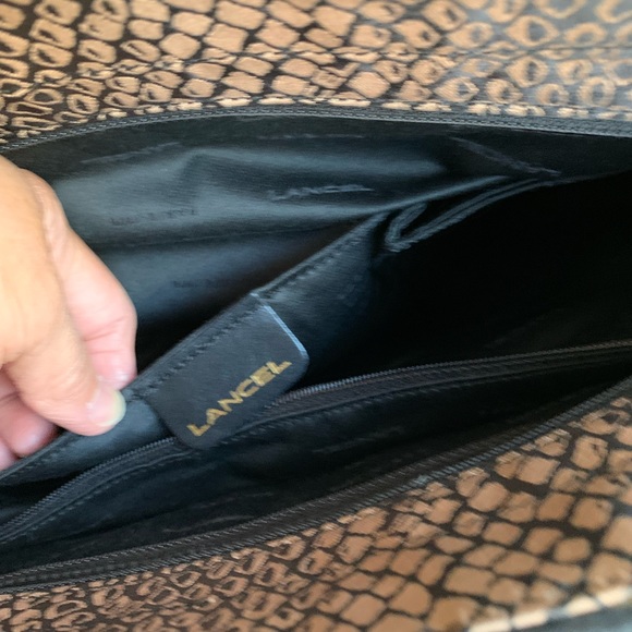 NWOT- LANCEL authentic Paris bag leopard pattern - Picture 9 of 11